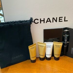 CHANEL Sublimage Skincare, La Mousse, Black Pouch, Mascara, box NWT AUTHENTIC